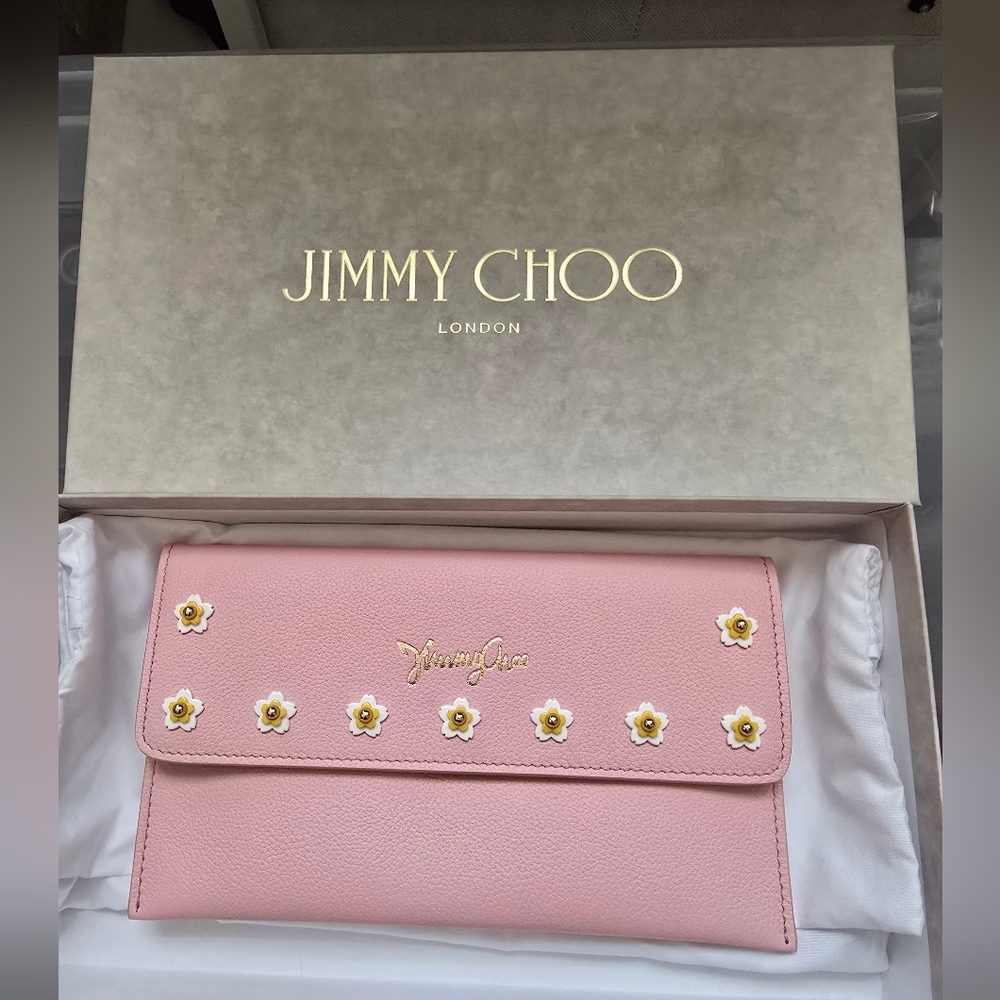 NWT Jimmy Choo Blossom Long Wallet! - Picture 9 of 15